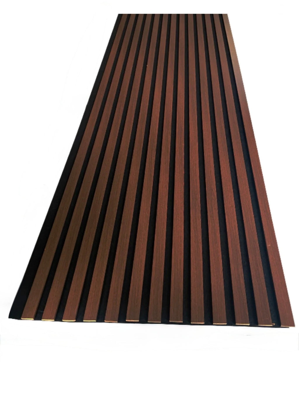 Walnut Acoustic Wood Slat Wall Panel – Modern Decorative Acoustic Wall Panels