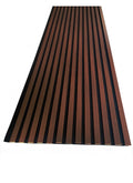 Walnut Acoustic Wood Slat Wall Panel – Modern Decorative Acoustic Wall Panels