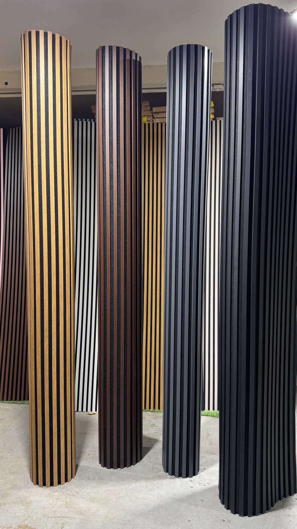 Walnut Acoustic Wood Slat Wall Panel – Modern Decorative Acoustic Wall Panels