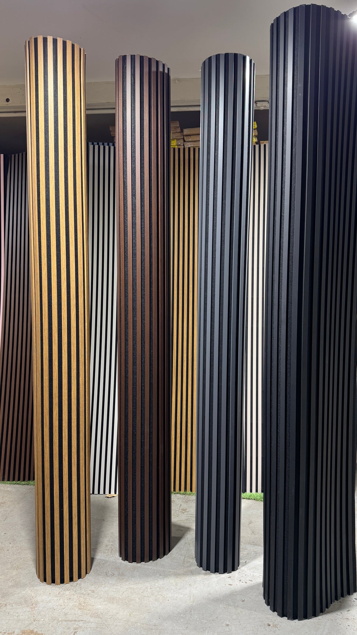 Walnut Acoustic Wood Slat Wall Panel – Modern Decorative Acoustic Wall Panels