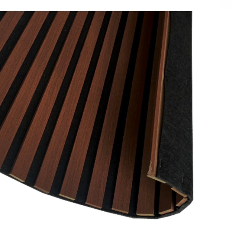 Walnut Acoustic Wood Slat Wall Panel – Modern Decorative Acoustic Wall Panels