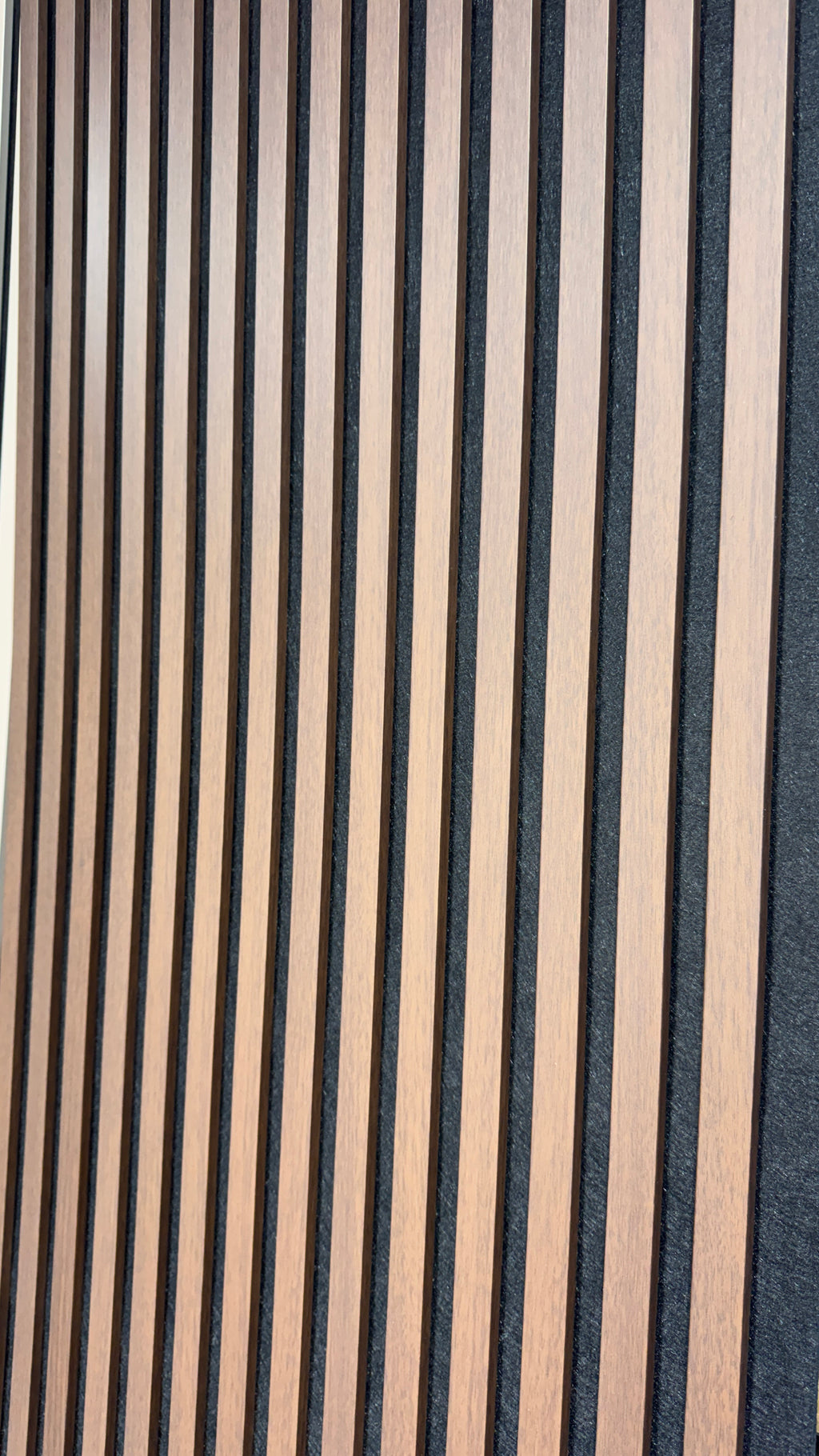 Walnut Acoustic Wood Slat Wall Panel – Modern Decorative Acoustic Wall Panels