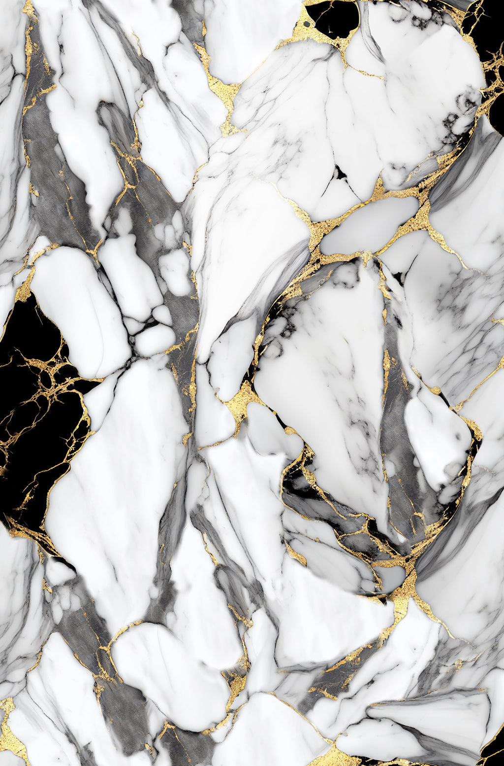 Gold Black Marble Look PVC Wall Panel – 4x8 ft UV Coated, Waterproof & Fire Rated (32 sq. ft)