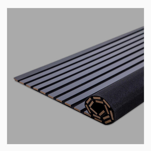 Anthracite Grey Acoustic Wood Slat Wall Panel – Modern Decorative Acoustic Wall Panels (Copy) (Copy)