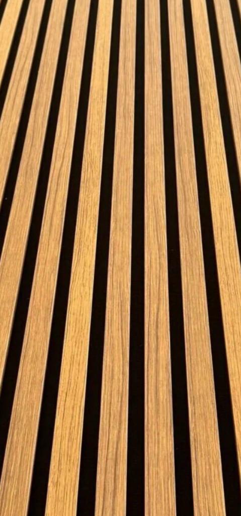 Teak Acoustic Wood Slat Wall Panel – Modern Decorative Acoustic Wall Panels (Copy)