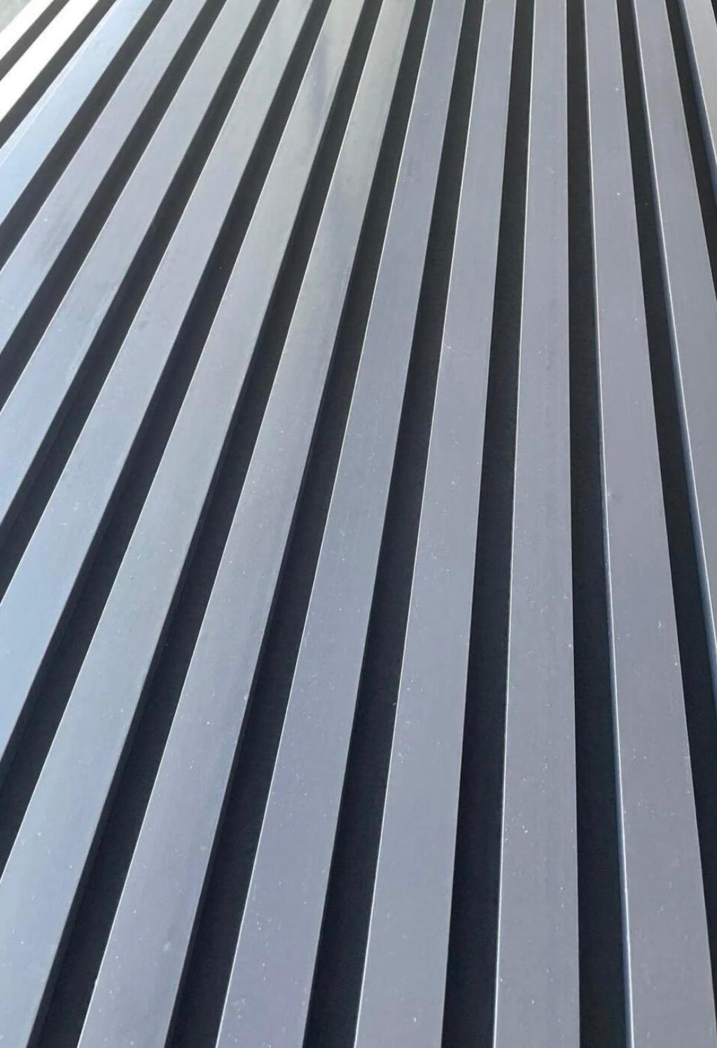 Anthracite Grey Acoustic Wood Slat Wall Panel – Modern Decorative Acoustic Wall Panels (Copy) (Copy)