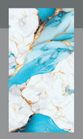 Gold Aqua Marble Look PVC Wall Panel – 4x8 ft UV Coated, Waterproof & Fire Rated (32 sq. ft)